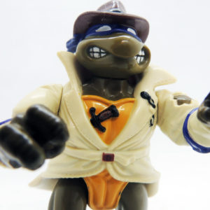 Tortugas Ninja TMNT Donatello Don The Undercover Turtle Playmates 1990 Antiguo Retro Vintage Colección
