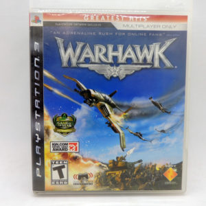 Warhawk Game Of The Year Sony Play Station 3 PS3 Video Juego Colección