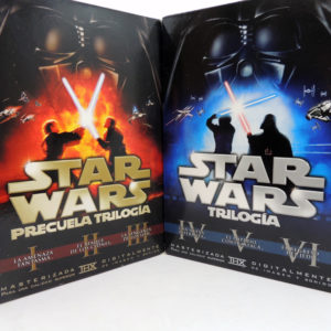 Star Wars Trilogia 1 Y 2 Episodios I II III IV V IV DVD Masterizada Colección