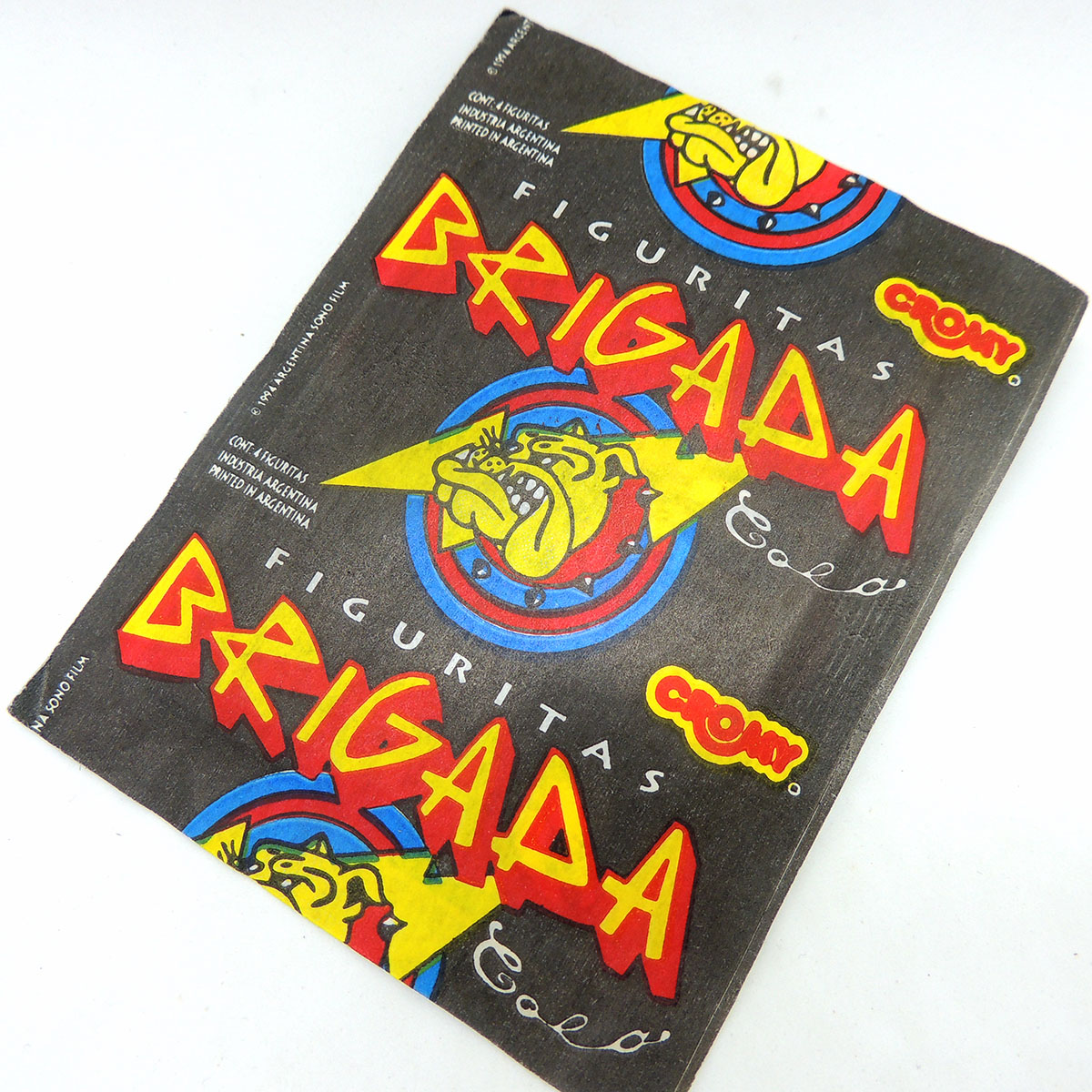 Brigada Cola 2 Sobre Figuritas Stickers Cromy Argentina