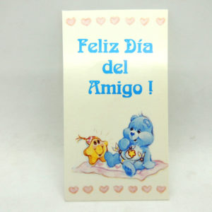 Care Bears Ositos Cariñosos Greeting Card Baby Tugs Bear Notalbil Ind Argentina Antiguo Retro Vintage Colección