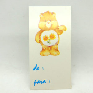 Care Bears Ositos Cariñosos Greeting Card Friend Bear Notalbil Ind Argentina Antiguo Retro Vintage Colección