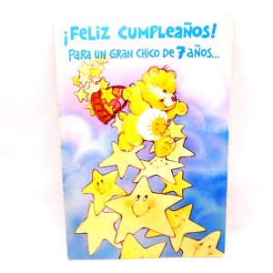 Care Bears Ositos Cariñosos Greeting Card Funshine Notabil Ind Argentina Antiguo Vintage Colección