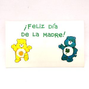 Care Bears Ositos Cariñosos Greeting Card Good Luck Sunshine Bear Notabil Ind Argentina Antiguo Retro Vintage Colección