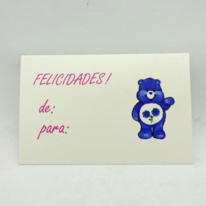 Care Bears Ositos Cariñosos Greeting Card Share Bear Notalbil Ind Argentina Antiguo Retro Vintage Colección