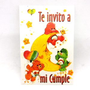 Care Bears Ositos Cariñosos Party Invite Bears Ind Argentina Antiguo Retro Vintage Colección