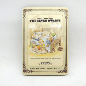 Disney Snow White and The Seven Dwarfs Bed Mini Magnetic Address Book Vintage