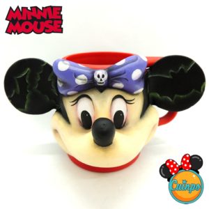 Disney Minnie Mouse Taza Halloween By Cuinpo Custom Handmade Colección