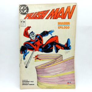 Flush Man Flash Año 2 #24 Editorial Perfil Ind Argentina Comic Colección