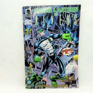 Green Lantern Linterna Verde VS Aliens DC #2 De 4 Deux Ind Argentina Retro Vintage Colección