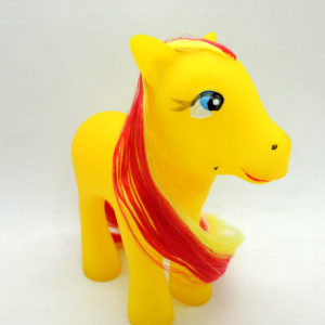 My Little Pony MLP Phony Fakie G1 Yellow Red Hearts Monsi Ind Argentina Bootleg Vintage