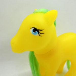 My Little Pony MLP Phony Fakie G1 Yellow Star Monsi Ind Argentina Bootleg Vintage