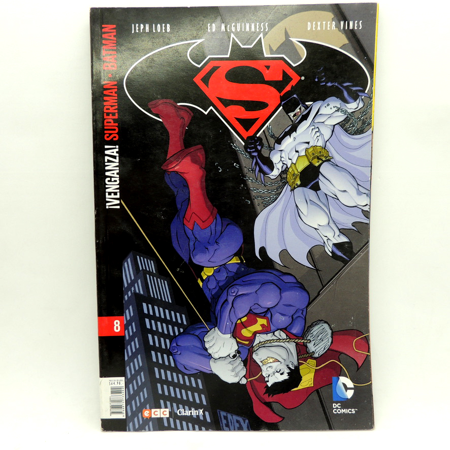 Superman Batman Venganza #8 ECC Dc Comics Comic Colección - Madtoyz