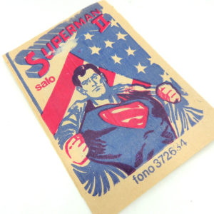Superman II Sobre Figuritas Stickers Salo