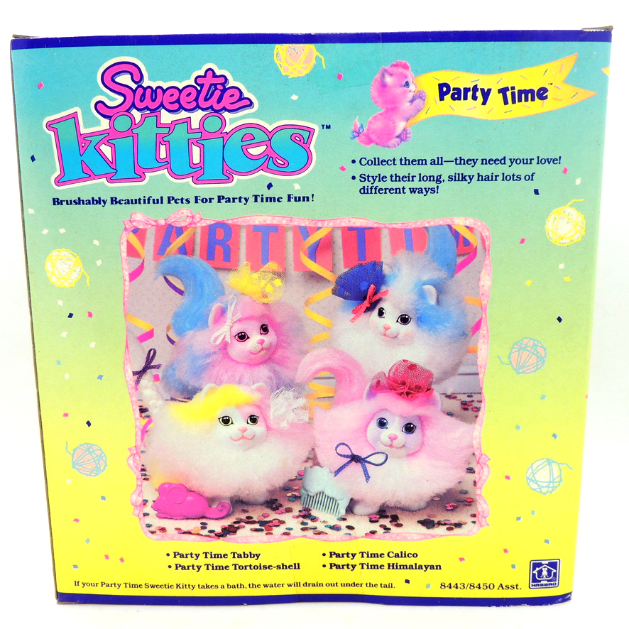 Sweetie Kitties Party Time Himalayan 1989 Hasbro Antiguo Retro Vintage ...