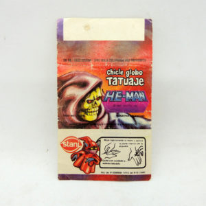 He-Man Motu Stani Bubble Gum Skeletor Tattoo Teela #17 Ind Argentina Heman Antiguo Retro Vintage Colección