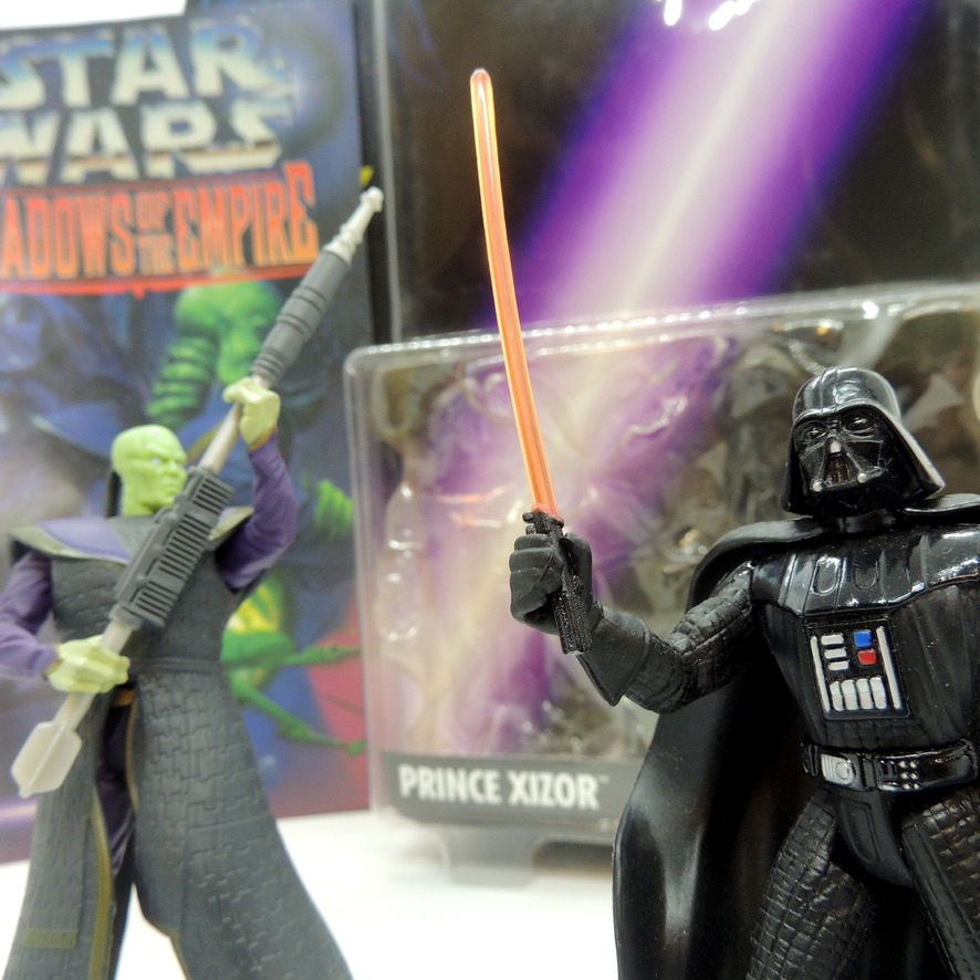 Star Wars Darth Vader VS Prince Xizor Exclusive Comic Shadow Of The Empire  Kenner Antiguo Retro Vintage Colección