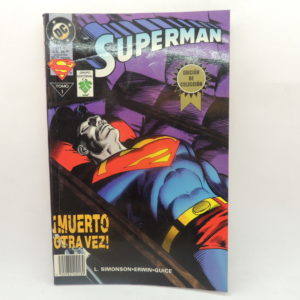 Superman Muerto Otra Vez Edición De Colección #1 DC Editorial Vid Comic Antiguo Retro Vintage Colección