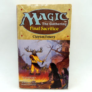 Magic The Gathering Final Sacrifice Libro Clayton Emery Ed Harper Antiguo Retro Vintage Colección