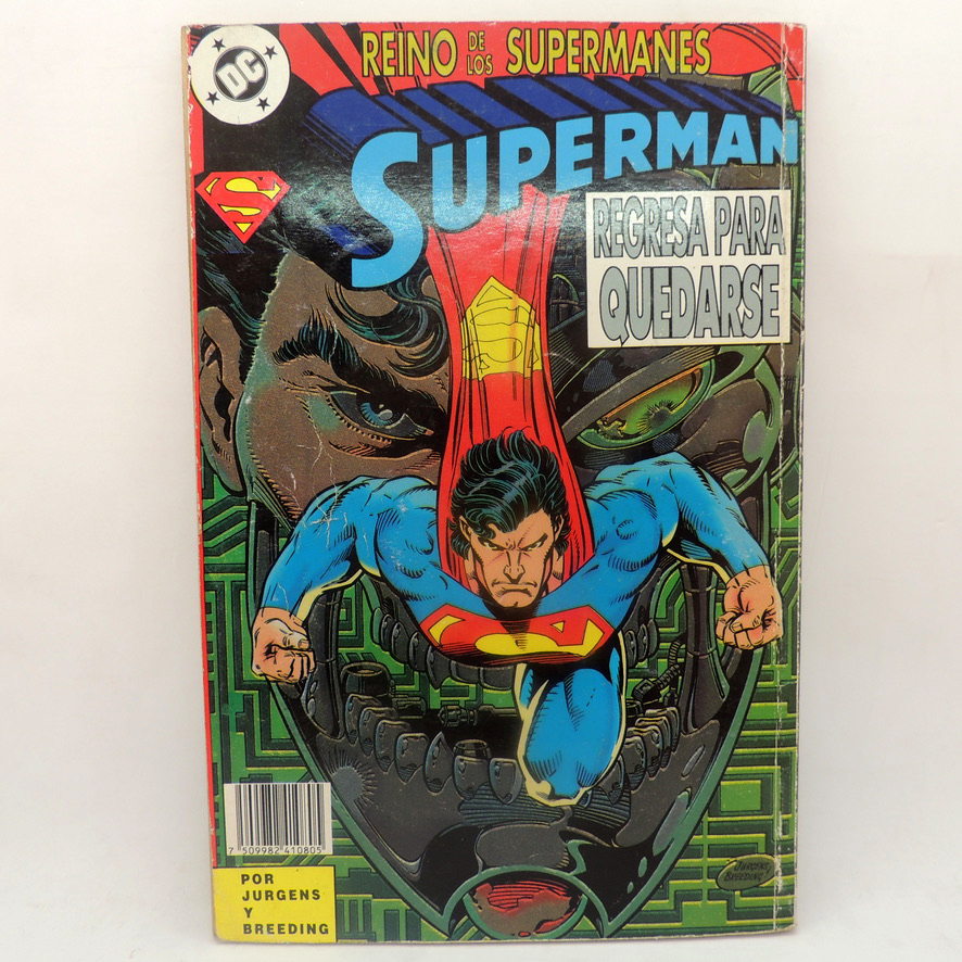 Superman Reino De Los Supermanes #4 DC Editorial Vid Comic Antiguo ...