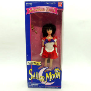 Sailor Moon Adventure Dolls Mars Bandai 15cm 1995 Antiguo Retro Vintage Colección