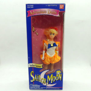 Sailor Moon Adventure Dolls Venus Bandai 15cm 1995 Antiguo Retro Vintage Colección