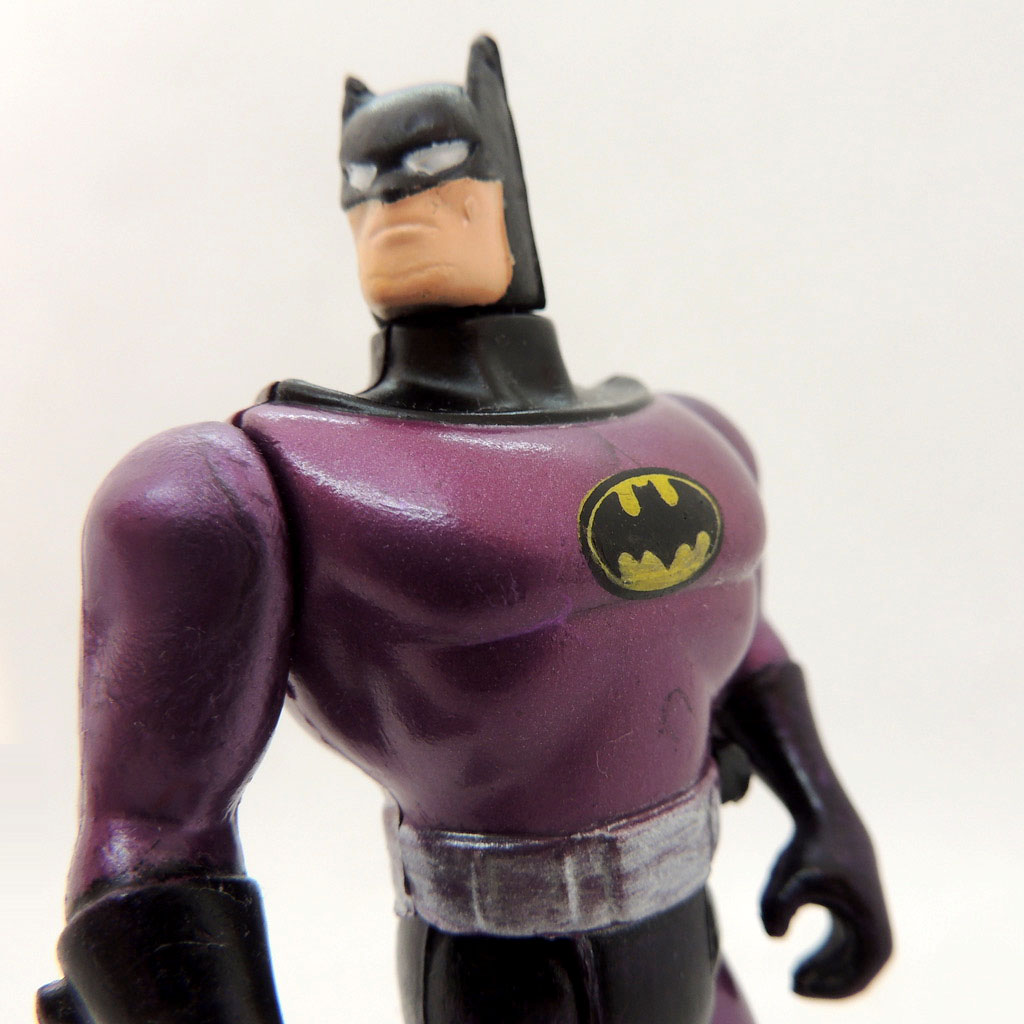 Batman Mask of the Phantasm Total Armor Kenner 1993 Violet Suit Antiguo Retro Vintage Coleccion 90s Action Figure Figura de Acción Violeta Traje