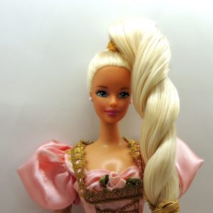 Barbie Rapunzel 1997 Mattel Antigua Retro Vintage Colección