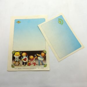 Cabbage Patch Kids Stationery Paper and Envelope 1984 Appalachian Artworks Argentina Vintage merch