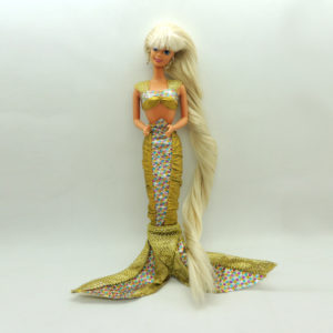 Barbie Jewel Hair Mermaid Sirena 1995 Mattel Antigua Retro Vintage Colección