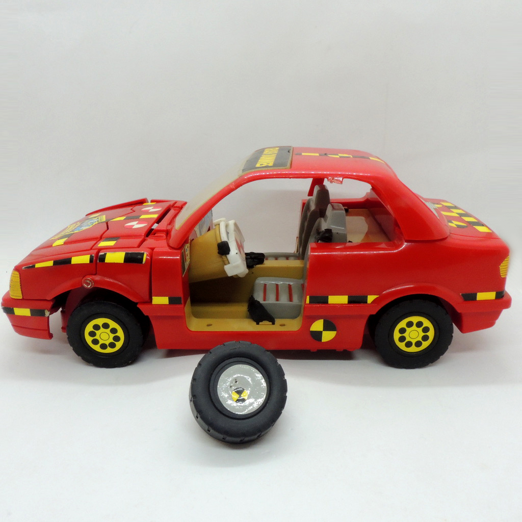 Crash Dummies Crash Car Auto Tyco 1991 Antiguo Retro Vintage Colección