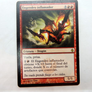 Magic The Gathering Engendro inflamador - Hellkite Igniter Mirrodin Besieged MTG TGC Colección