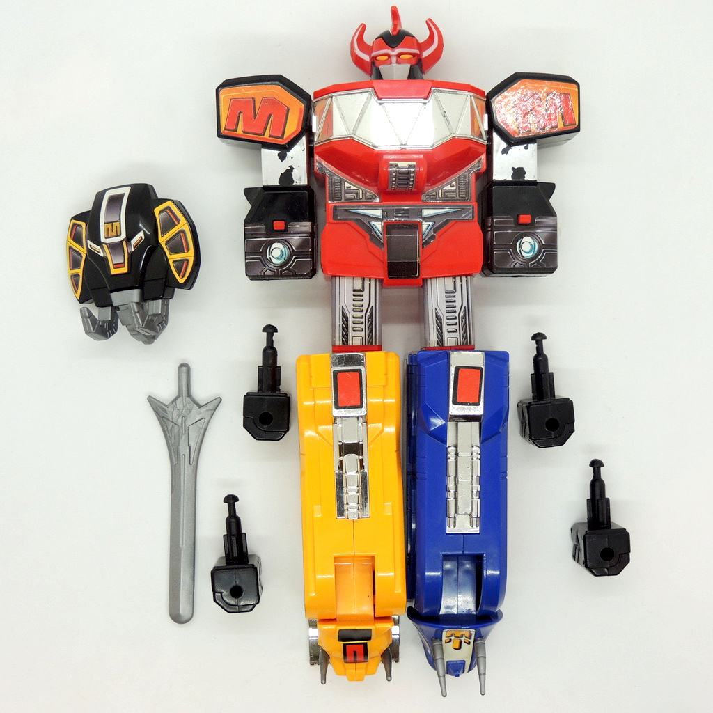 Power Rangers Megazord Bandai 1991 23cm Antiguo Retro Vintage Colección ...