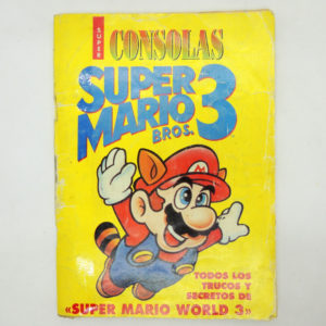Super Consolas Super Mario Bros 3 Guía Ed. Nueva Prensa Antiguo Retro Vintage Colección