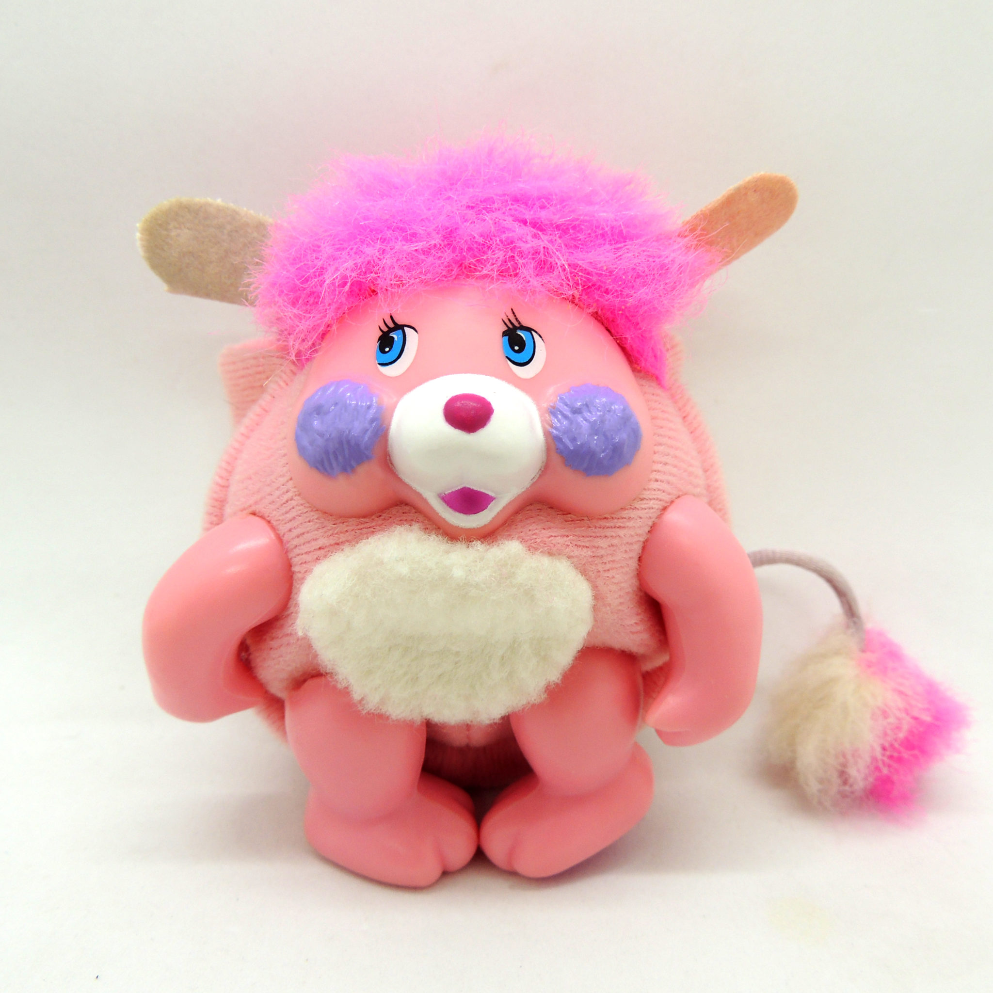 Peluche Popples années 80, grande, bleu, rare, vintage, 1986 - Collection