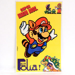 Super Mario Bros Poster Nintendo 1992 Ind Argentina Antiguo Vintage Colección Retro Cotigraf