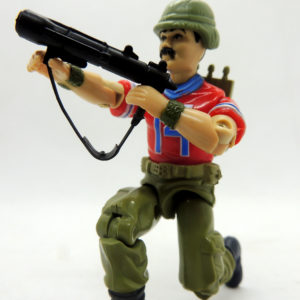 Gi Joe Bazooka v1 Missile Specialist Hasbro 1985 Antiguo Retro Vintage Colección