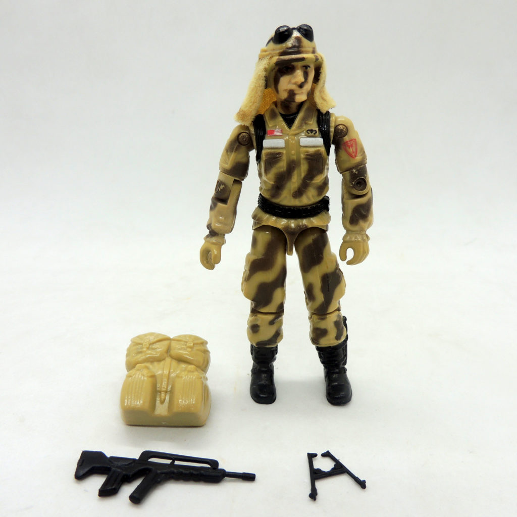Gi Joe Dusty v1 Desert Trooper 1985 ARAH Hasbro Antiguo Retro Vintage Colección Madtoyz