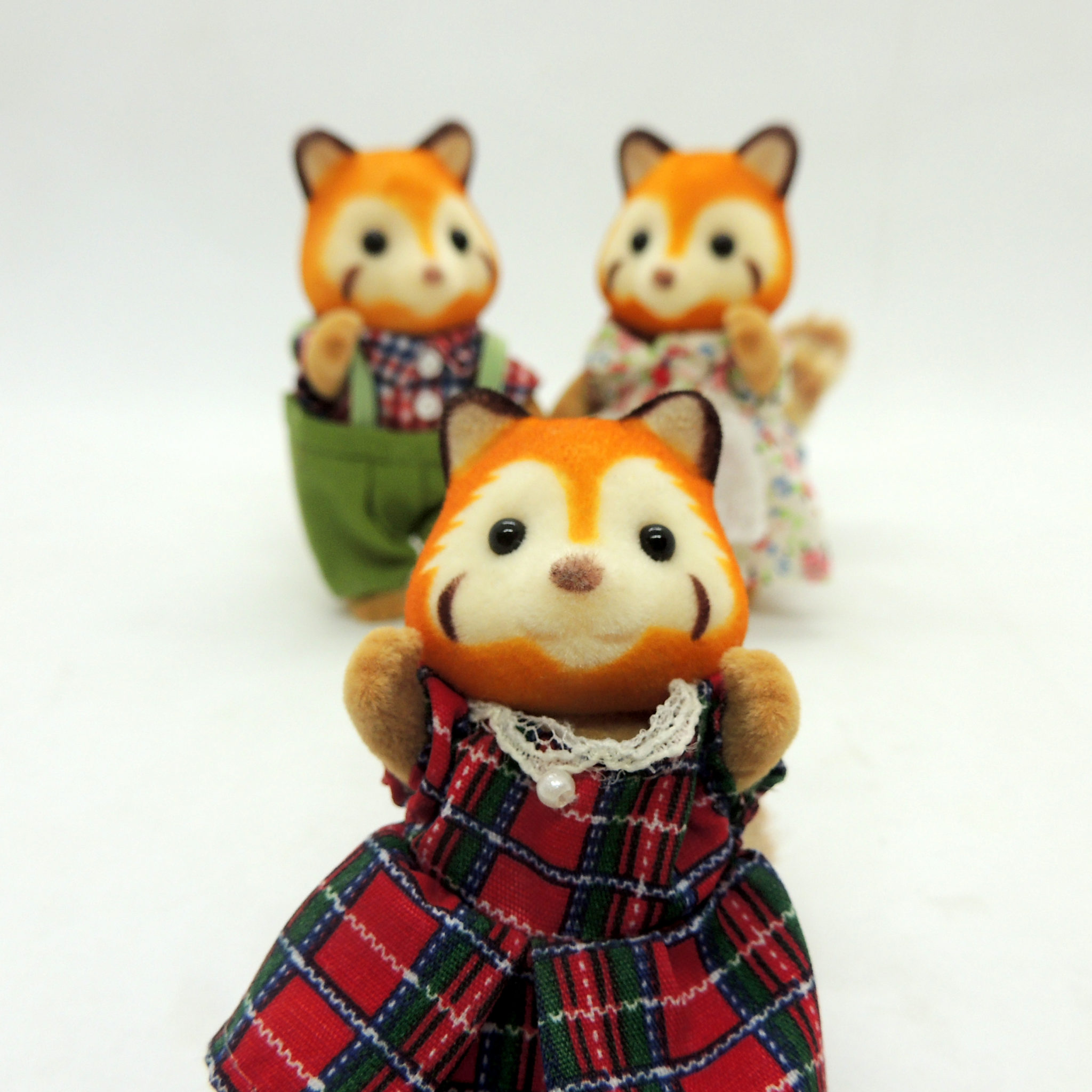 Sylvanian Families Familia Pandas Rojos 5215 Epoch Red Panda Family