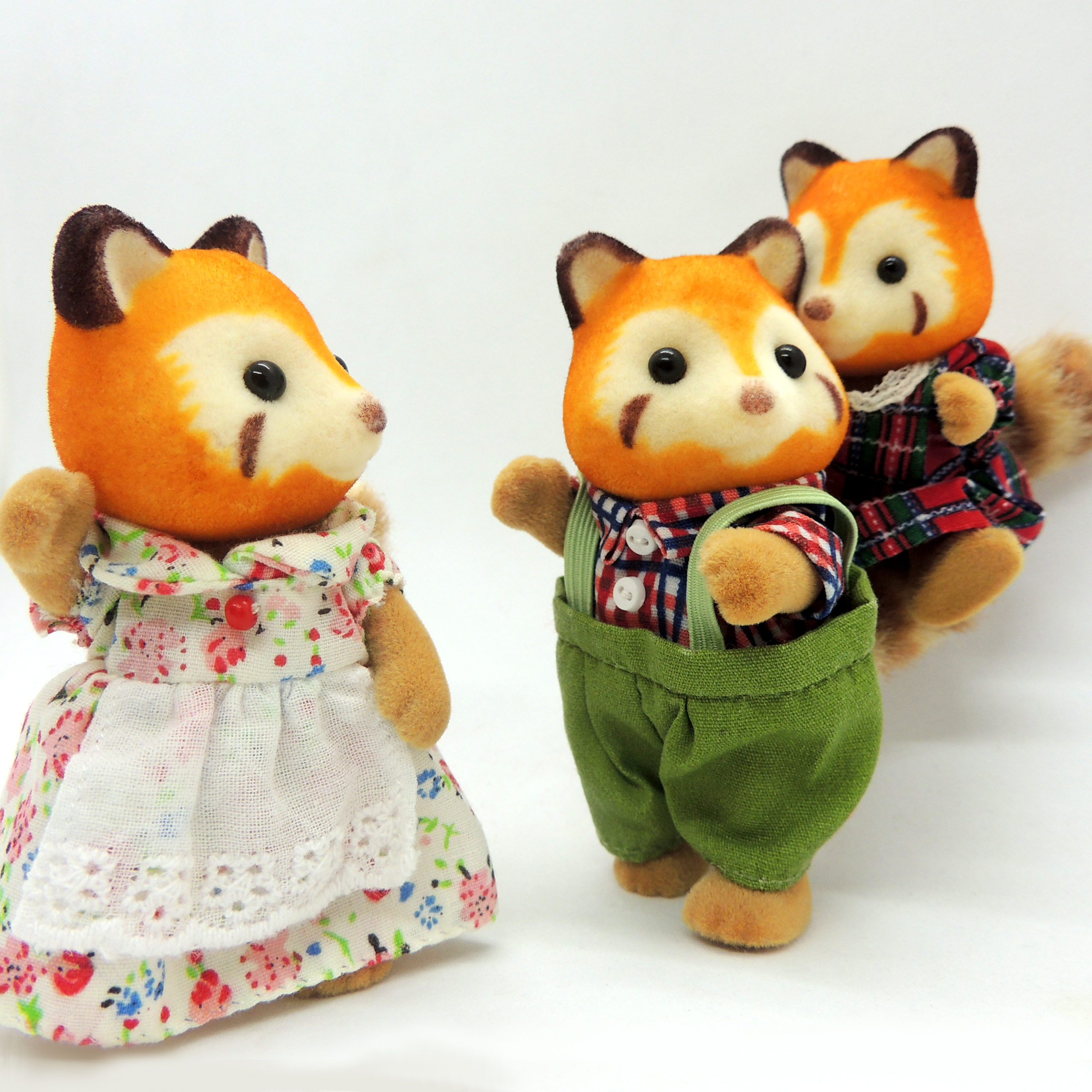 Sylvanian Families Familia Pandas Rojos 5215 Epoch Red Panda Family