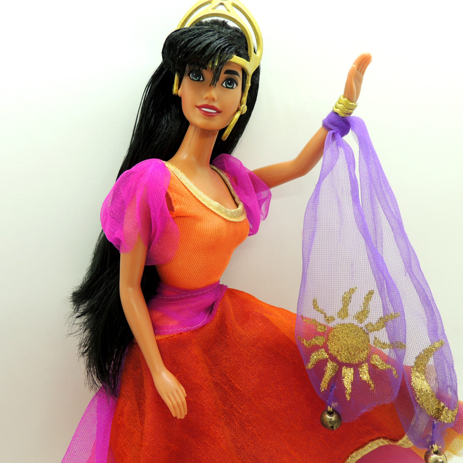 El Jorobado de Notre Dame Gypsy Dancing Esmeralda Mattel 1995 Disney ...