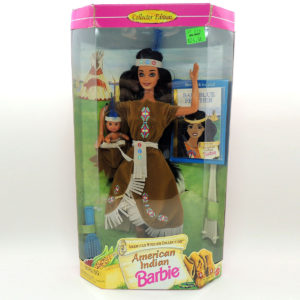 Barbie American Indian Collector Edition American Stories Collection Mattel 1995 Antiguo Retro Vintage Colección