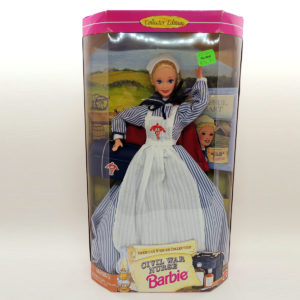 Barbie Civil War Nurse Collector Edition American Stories Collection Mattel 1995 Antiguo Retro Vintage Colección