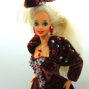 Barbie Happy Holidays Feliz Navidad 1991 Antex Mattel