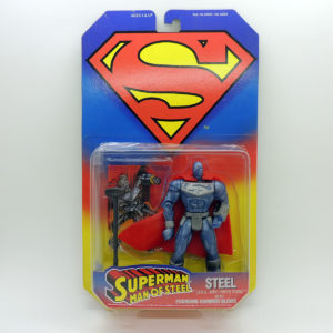 Superman Steel Man Of Steel Kenner Hasbro 1995 Antiguo Retro Vintage Colección