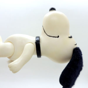 Snoopy Goma Articulado 20cm Ind Argentina