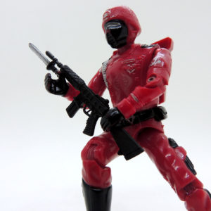 Gi Joe Crimson Guard V1 Cobra Elite Trooper Hasbro 1985