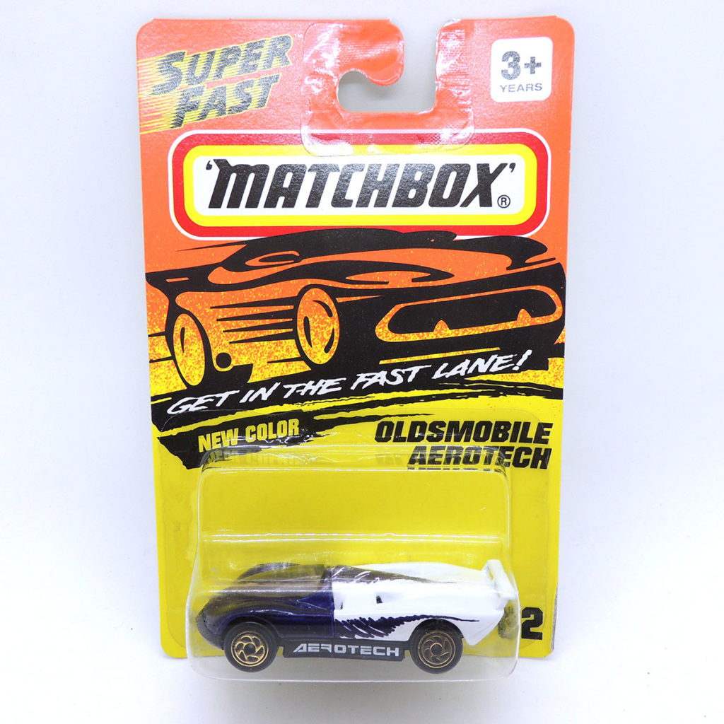 Matchbox Oldsmobile Aerotech 1/64 #62 Super Fast Tyco 1993 - Madtoyz