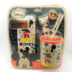 Mickey Mouse Set De Regalo Escolar Retro Vintage Disney