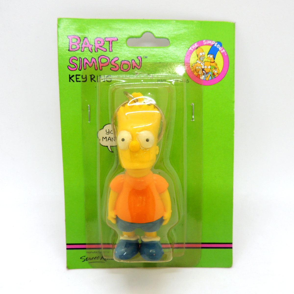 Simpsons Bart Llavero Key Ring Street Kids 90s - Madtoyz